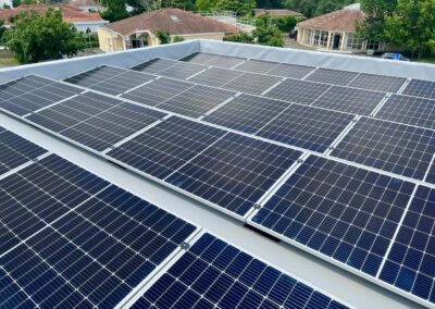 Chantier photovoltaïque Mont de Marsan