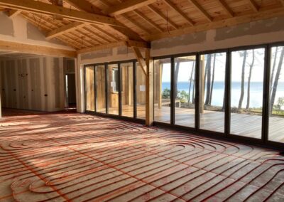 Plancher chauffant PAC AIR/EAU