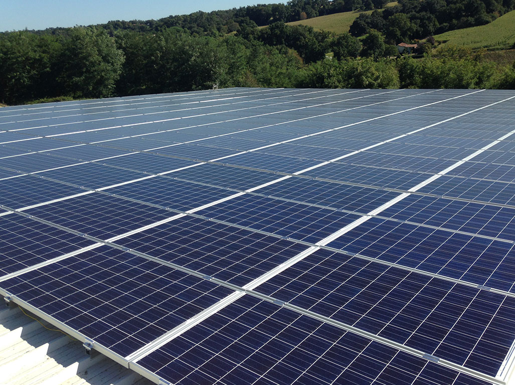 Hangar agricole photovoltaïque