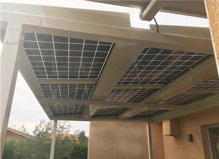Ombrière Photovoltaïque